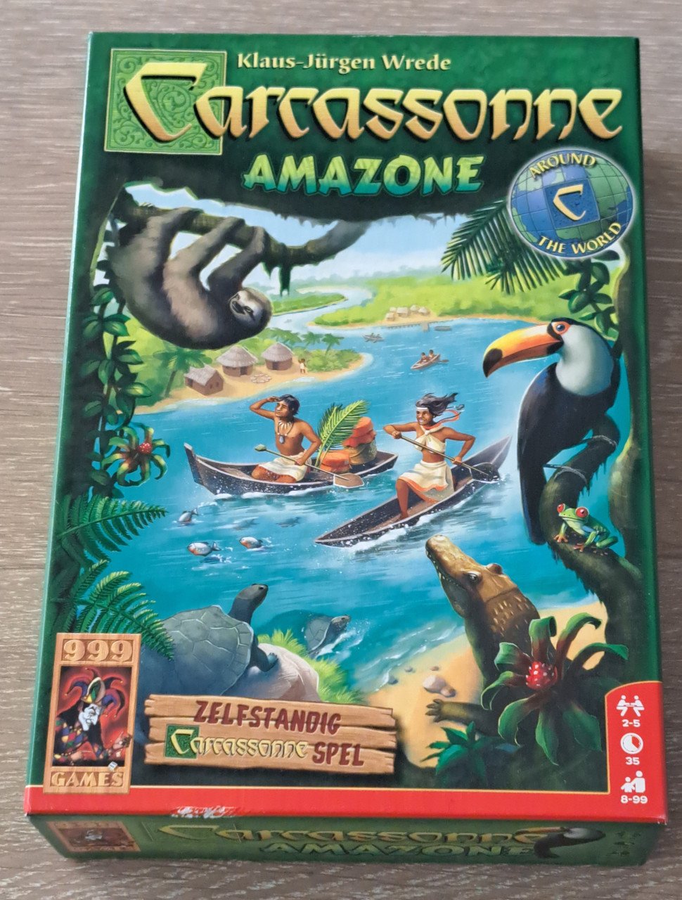 Bordspel: Carcassonne Amazone
