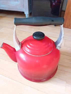 Lekker in de tuin bezig?? Grote Mooie Le Creuset Ketel