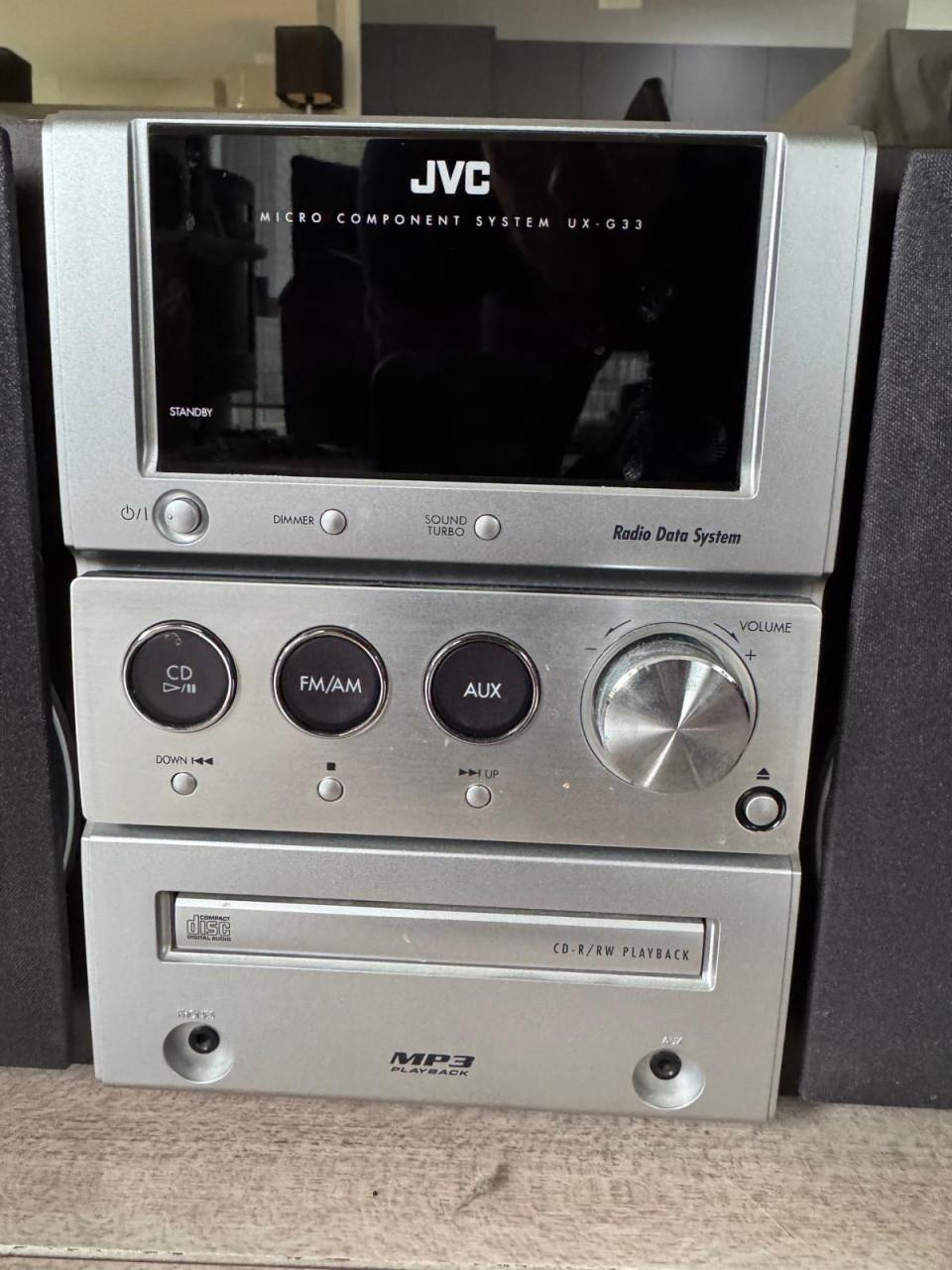 Te koop micro Hifi componenten systeem JVC UX-G33