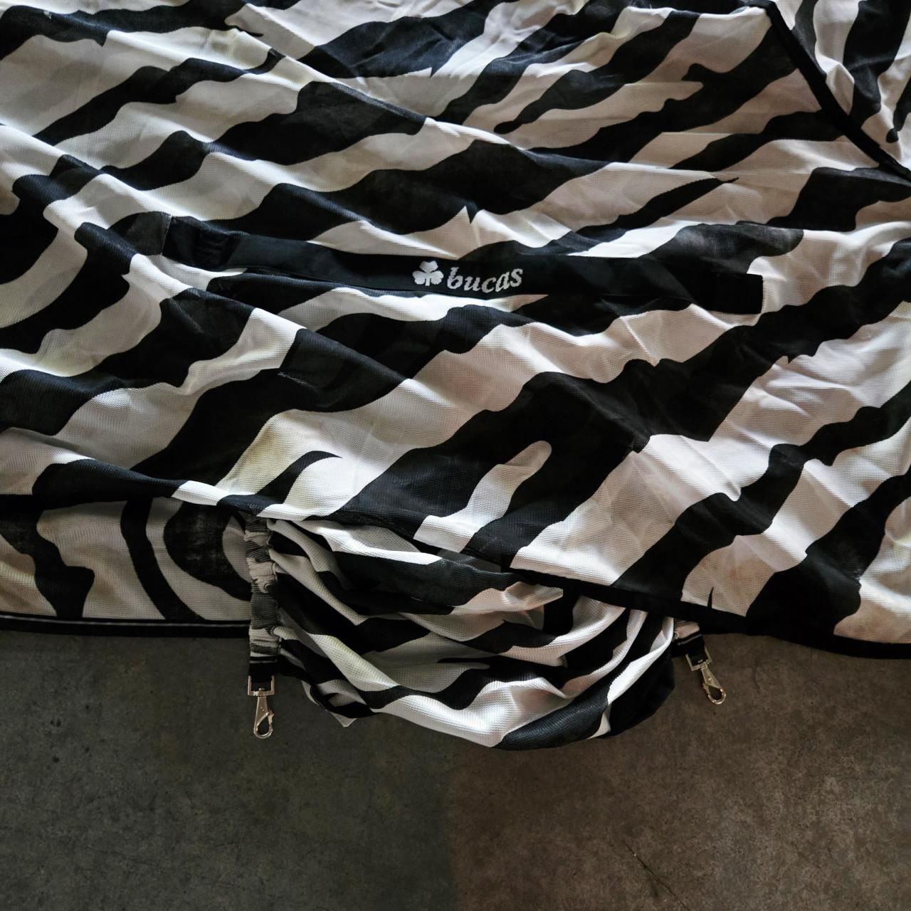 Bucas zebra UV/vliegen deken