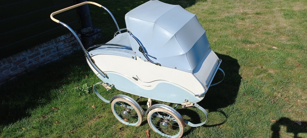 Jaren 50 kinderwagen
