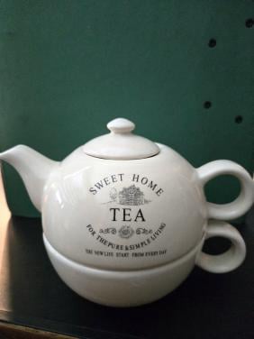 3-delige 'Sweet Home' theepot met kop
