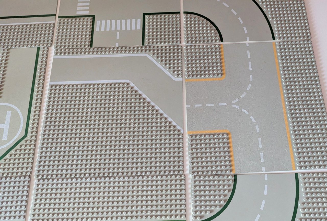 Lego wegenplaten 12 stuks