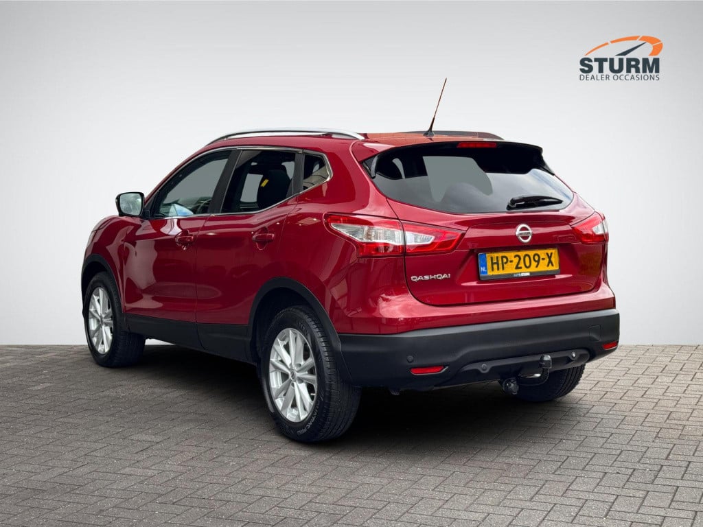 Nissan Qashqai 1.2 tekna | trekhaak | navigatie | leder | 360° camera | sto