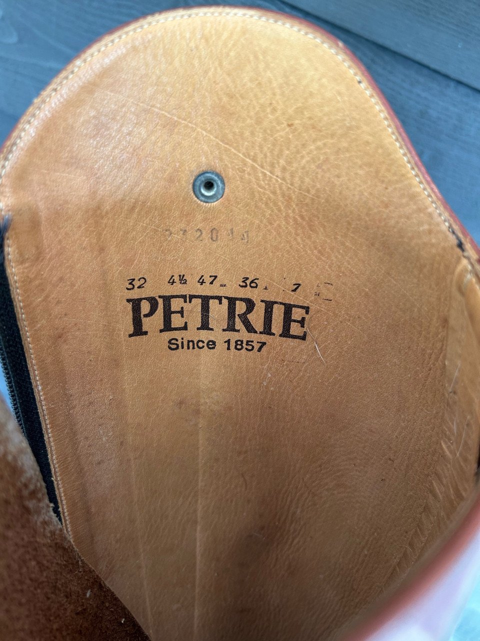 Rijlaarzen Merk Petrie maat 38