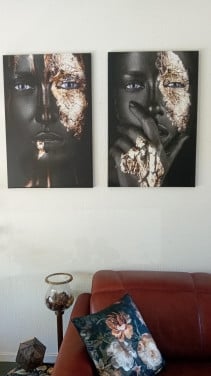 Schilderij op Canvas (2 stuks)