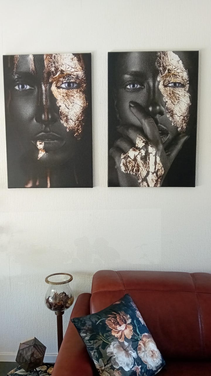 Schilderij op Canvas (2 stuks)