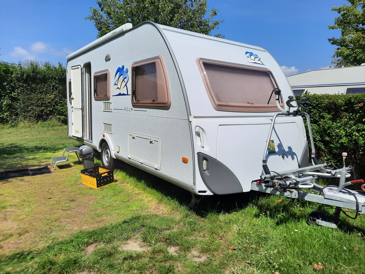 Caravan Knaus Azur 500 met mover vol automaat