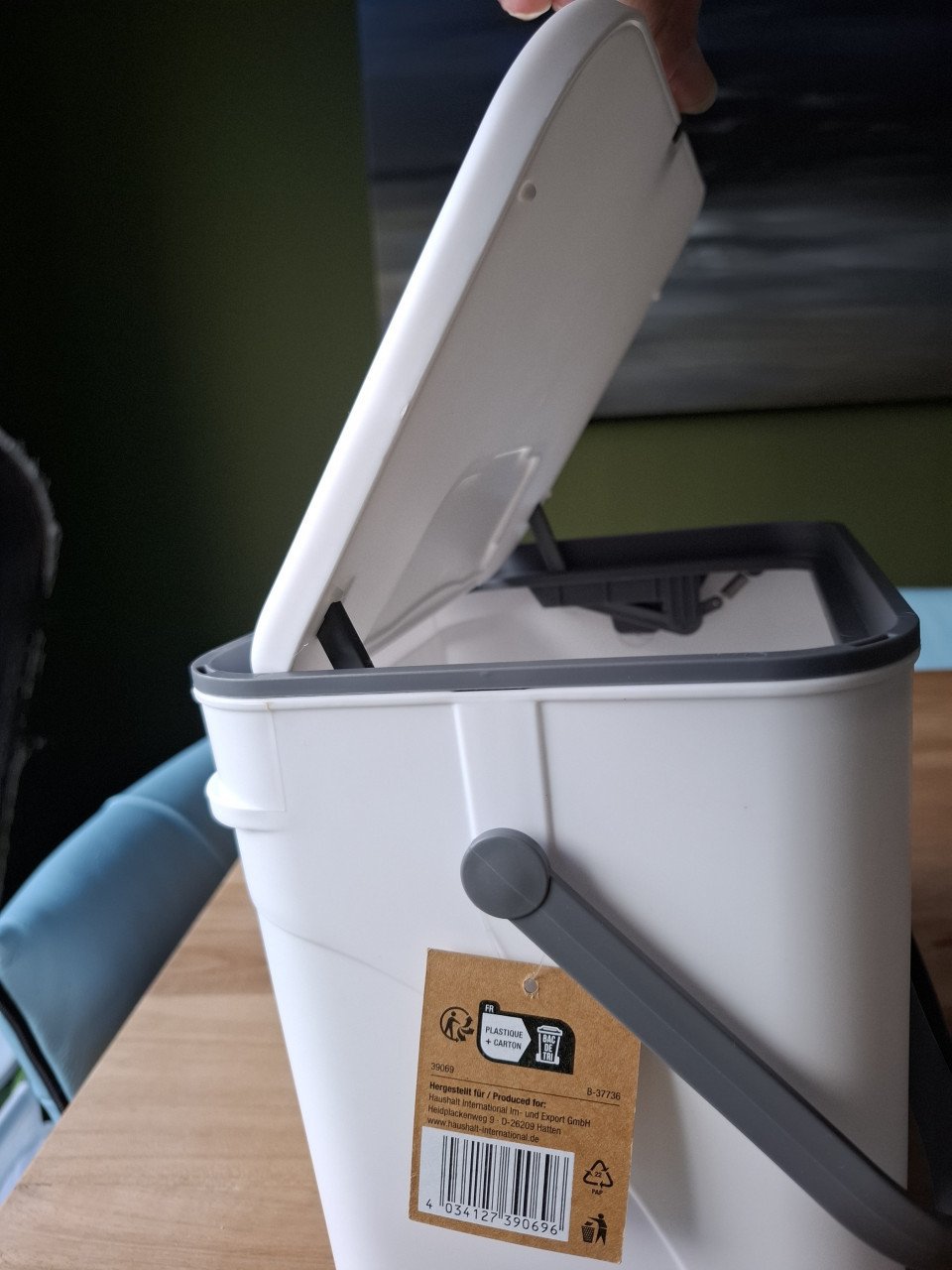 Afvalbak 6ltr Nieuw