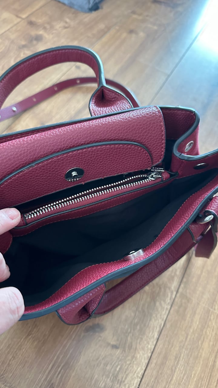 Mooi rode rood tas