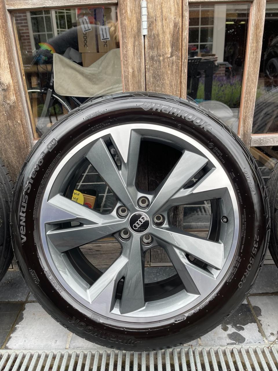 Audi Q4 sportback etron velgen 20 inch