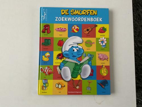 De Smurfen.  Zoekwoordenboek.    Harde kaft.  Peyo creations. Vanaf 4 jaar.