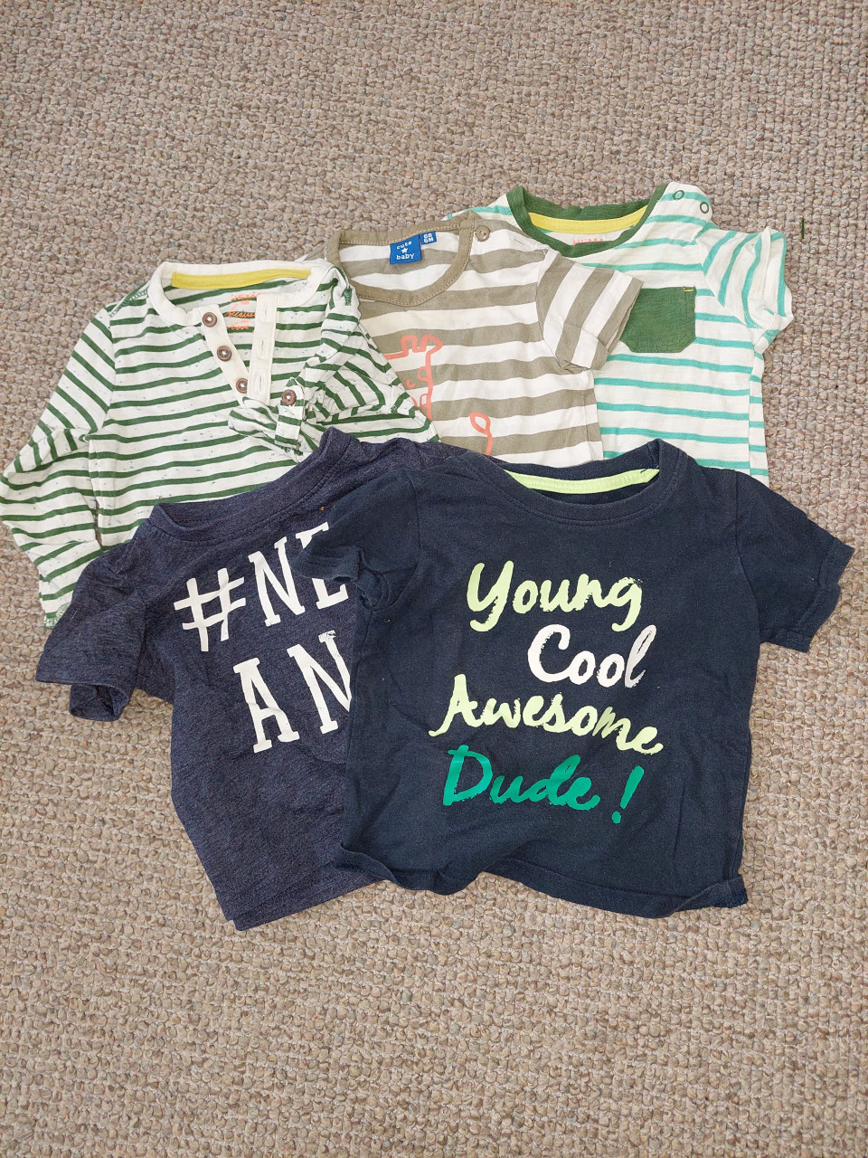Shirts maat 68