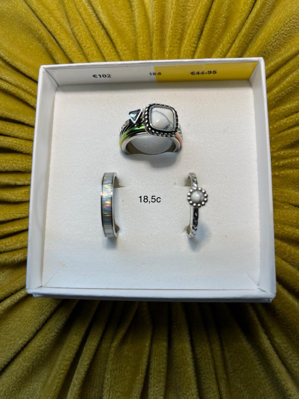 IXXXi Ringen + Vulringen NIEUW! – Diverse sets – Maat 18,5