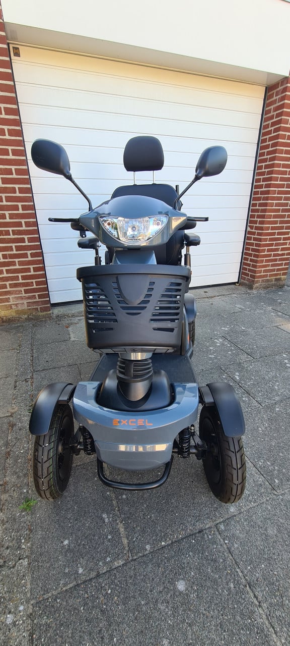 Scootmobiel Excel Galaxy II EVO Deluxe aug.'24 met 2 accu's!