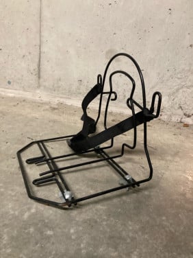 Tassenrek schooltas steco monkey-mee zwart