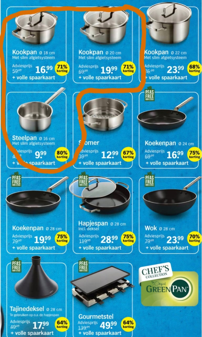 Greenpan kookpannen