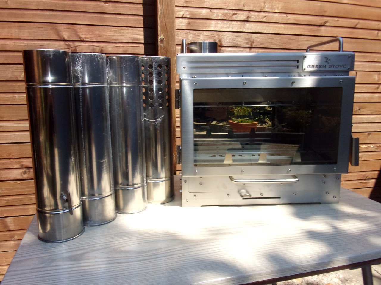 Houtkachel Green stove / POMOLY