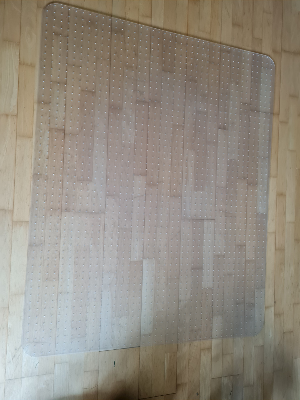 Bureaustoelmat voor tapijtvloer 150 x 120cm (hoge kwaliteit)