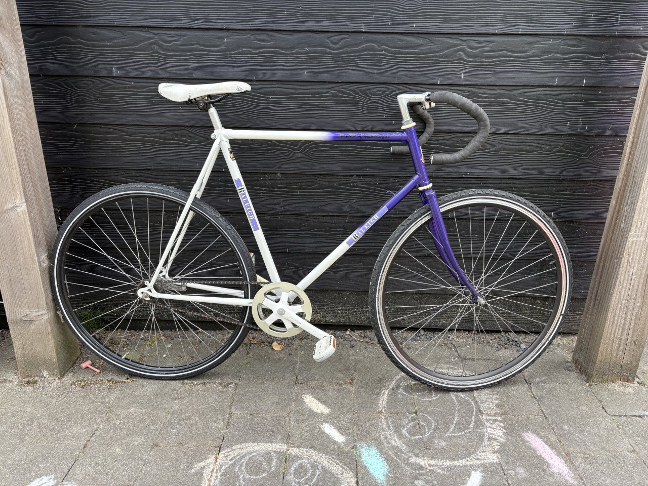 Heren racefiets Raleigh
