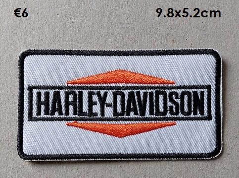 Harley Davidson Opnaai Patches