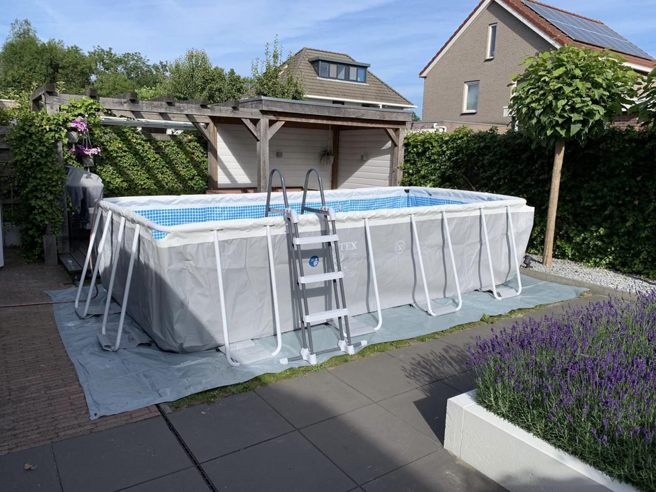 Intex Zwembad 400 × 200 × 100 cm