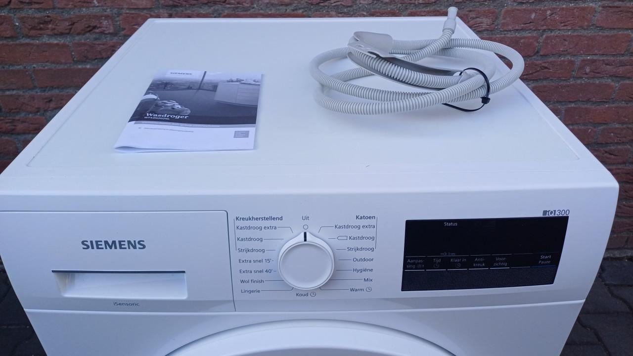 Siemens condensdroger WT43N202NL