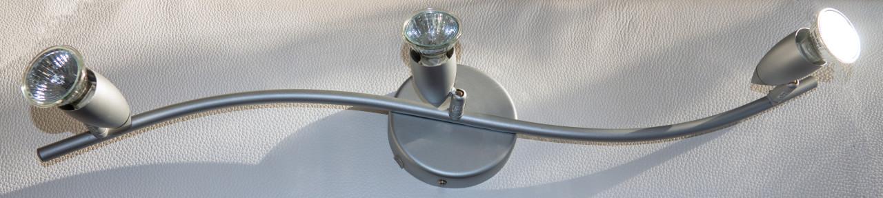 IKEA moderne vintage plafondlamp met 3 spots incl. lampjes