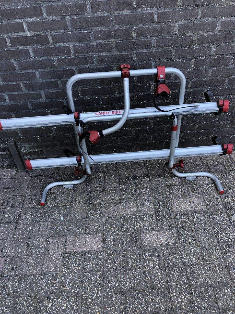 Fietsensteun in camper