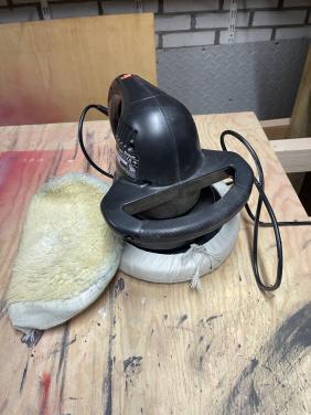 Boen machine voor boot of carevan