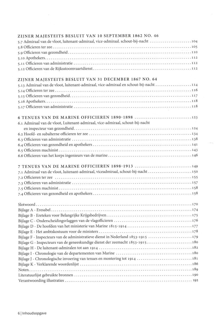De tenues van de Nederlandse Marine. De officieren 1813-1913