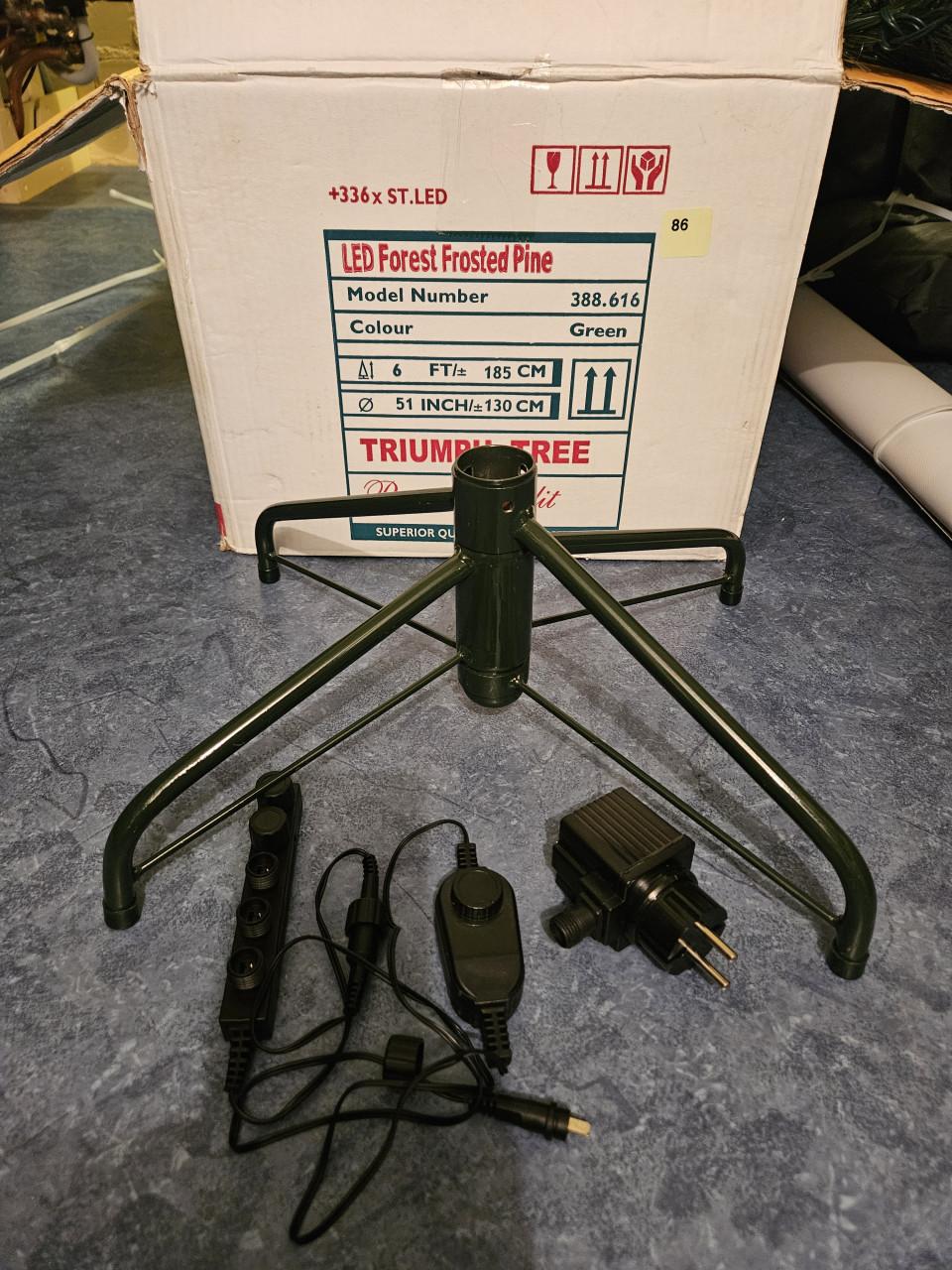 Kerstboom met led verlichting