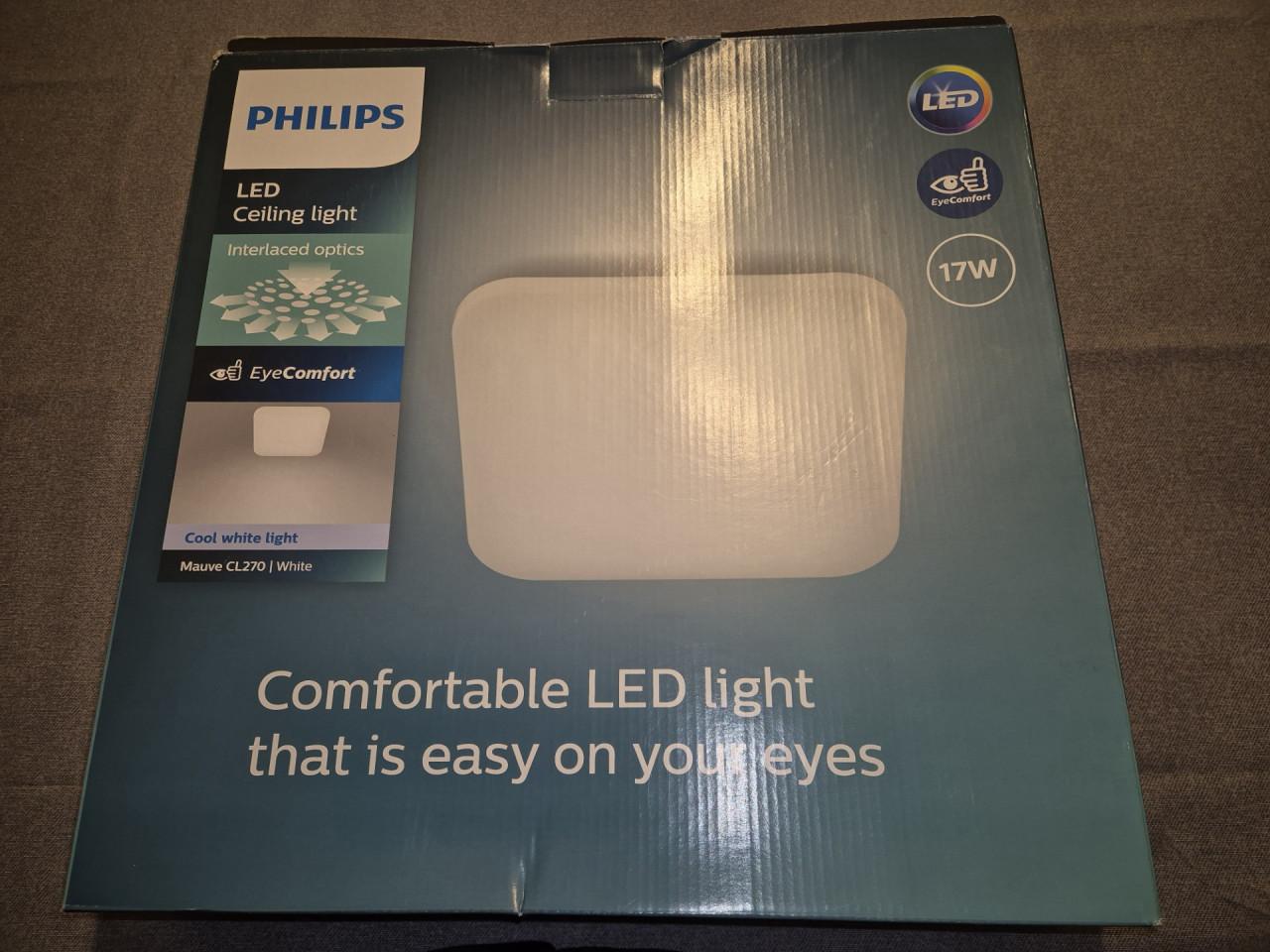PHILIPS plafondlamp vierkant LED