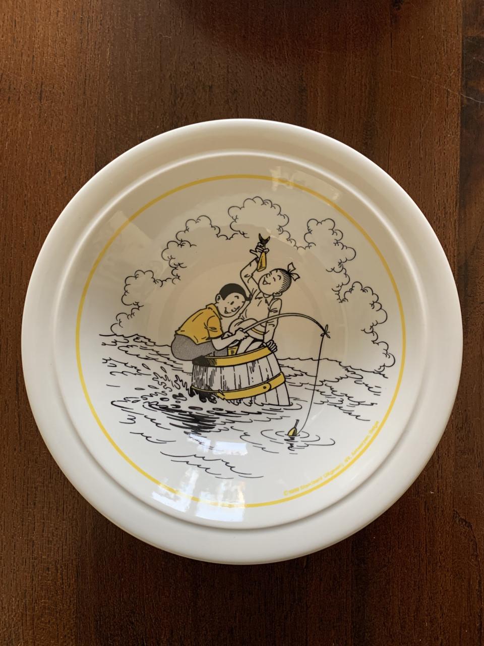 Vier Suske en Wiske schaaltjes