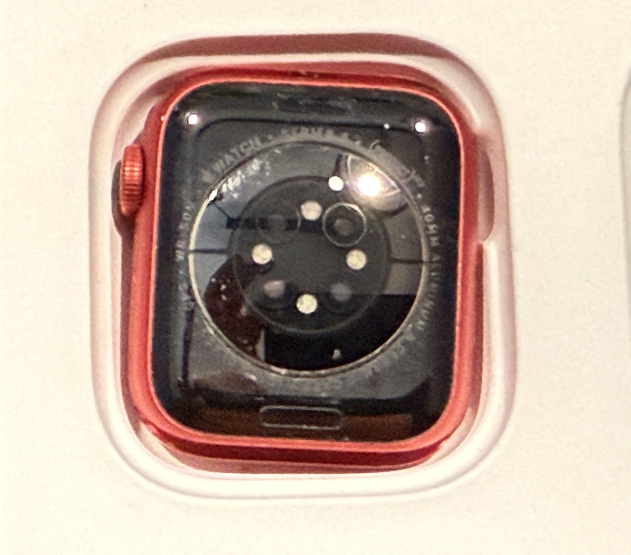 Apple watch serie 6 rood. in bijna nieuwstaat