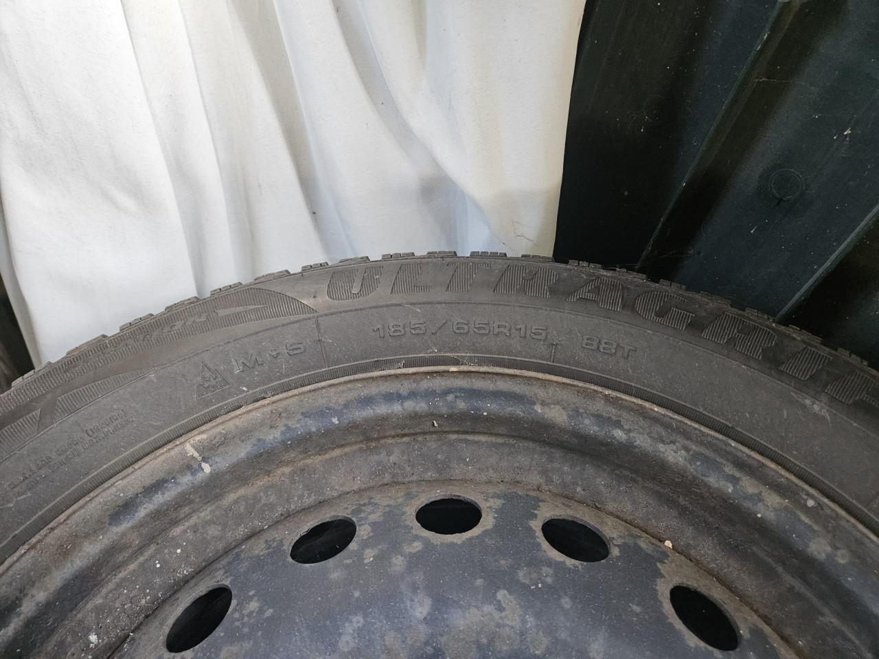 Complete set Winterbanden op velg