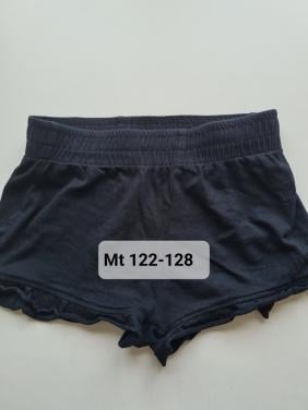 Zwart kort broekje van Zeeman Mt 122-128