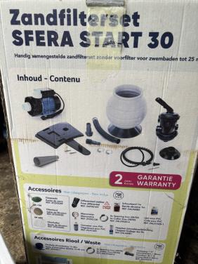Zandfilter volledige set SFERA START 30
