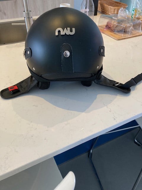 Stoere Bromfiets Helm