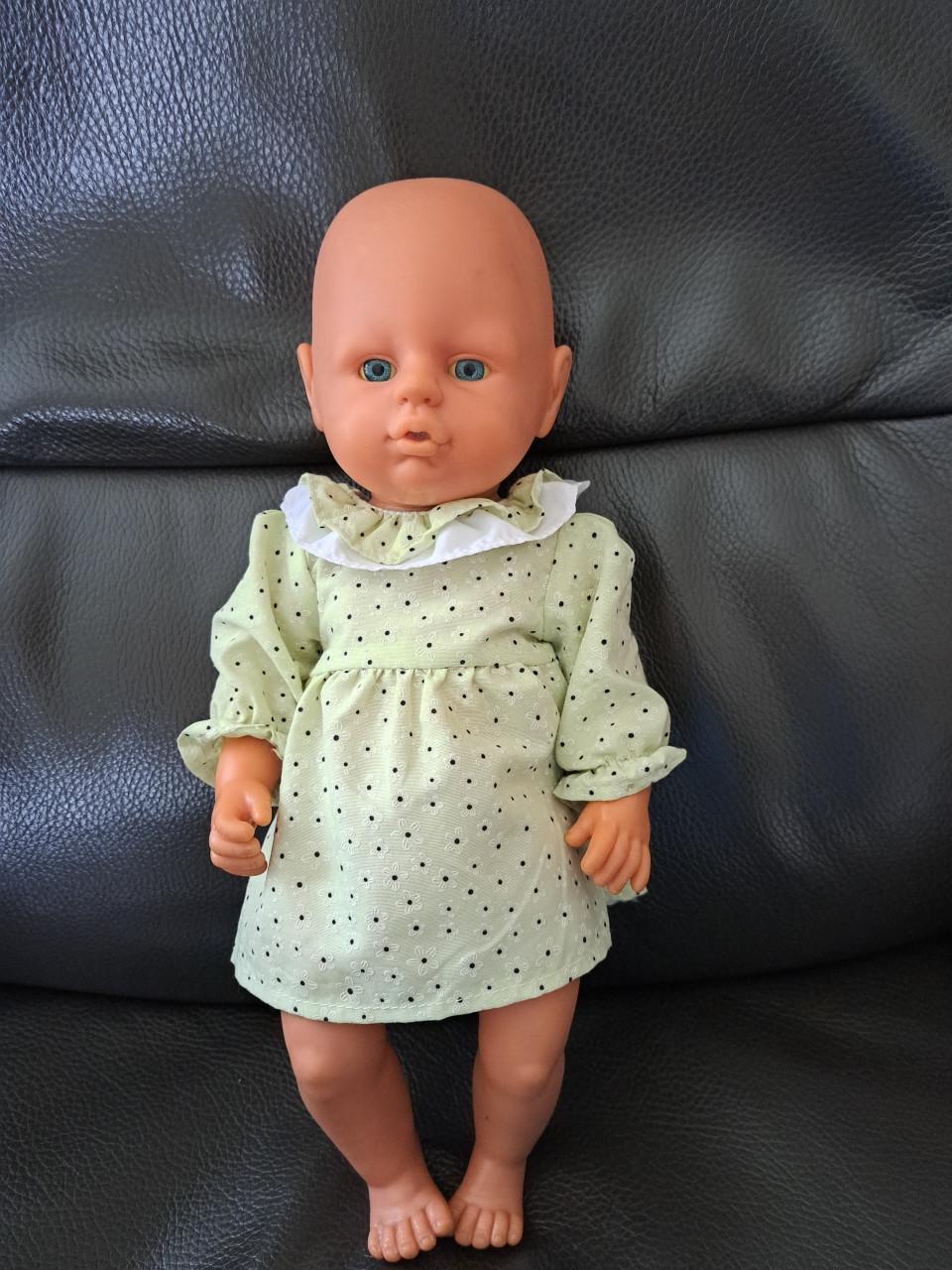 BABYPOP IN LEUK JURKJE VAN 37 CM