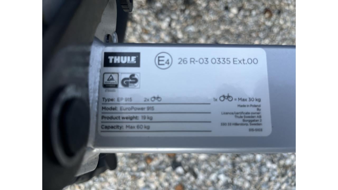 Thule EuroPower 915 fietsdrager