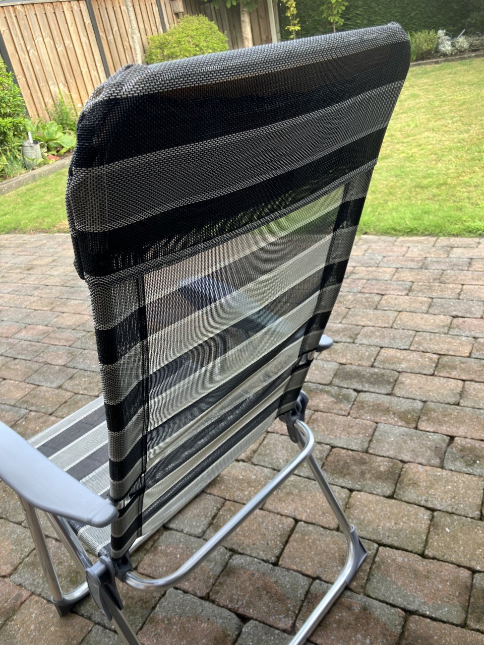 Camping stoelen met hoge rug