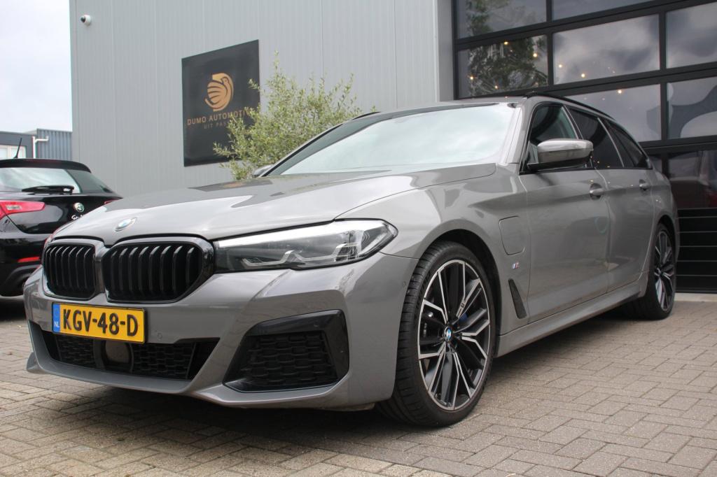 BMW 5 Serie touring 530e m-sport - 292 pk - berninagrau - trekhaak - applec