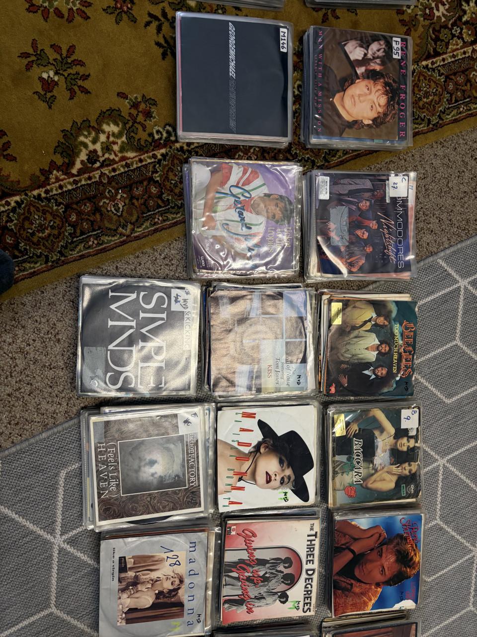 Te Koop Singles & LPs