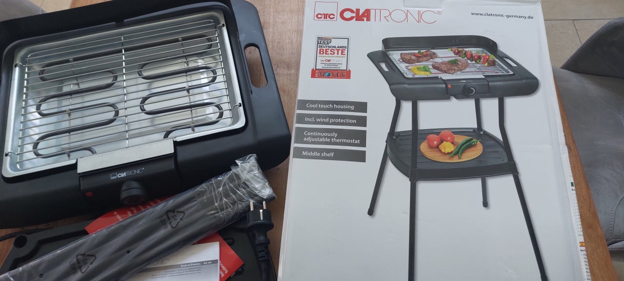 Clatronic BQS 3508 elektrische barbecue