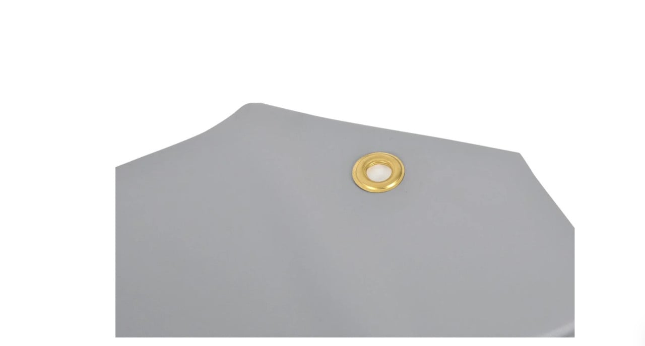 Grondzeil PVC Obelink 600x300 cm grijs