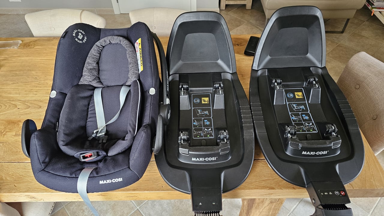 Maxi-cosi Rock + 2 maal Familyfix / isofix base