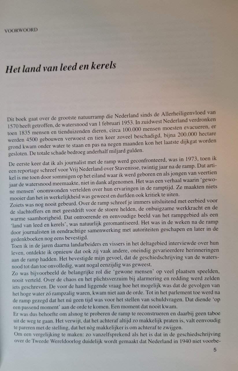 De Ramp. Een reconstructie van de watersnood van 1953, door Kees Slager