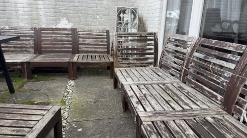 2 gratis tuinbanken