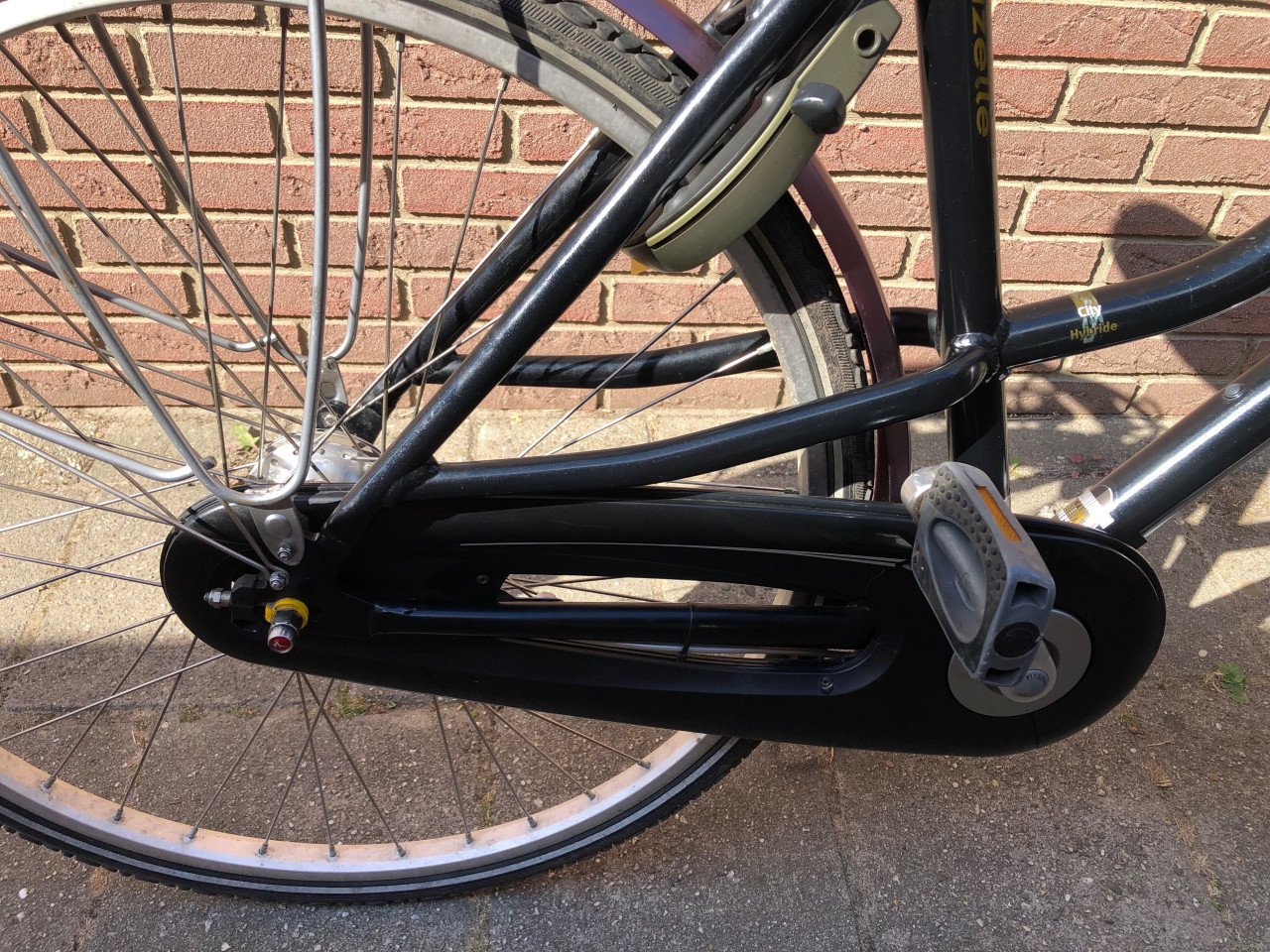 Damesfiets.